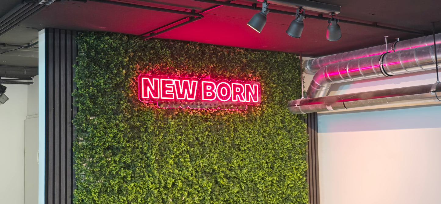 Custom Neon Reclame – LED Verlicht Wandbord