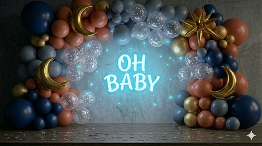 Oh baby Neon decoratie